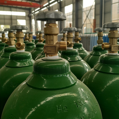 High quality compressed empty hydrogen gas cylinder for sale