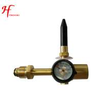 Manufacturer Ningbo Zhejiang brass hydrogen helium cylinder regulators