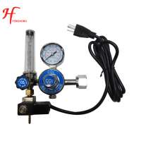 Manufacturer Ningbo Zhejiang flowmeter Carbon Dioxide CO2 Regulator with solenoid valve